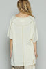 POL Round Neck Tee -White