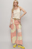 POL Floral Denim Pants