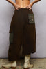 POL Embroidered Pants-Brown
