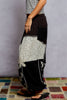 POL Black & White Pants