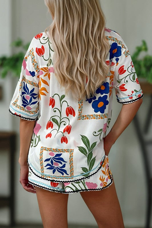 Vacation Vibes Shirt and Shorts Set