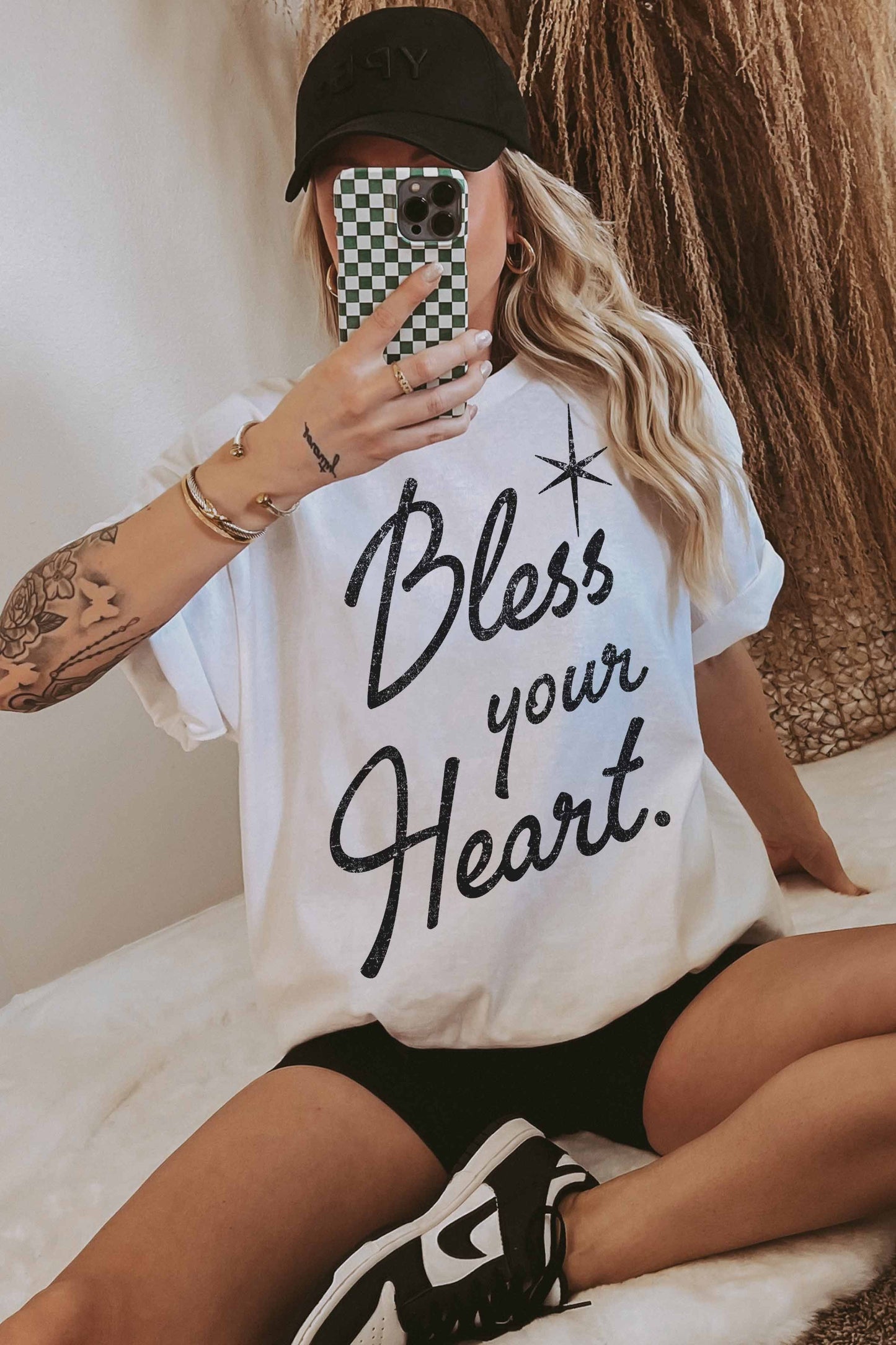 Bless Your Heart Oversized Graphic Tee