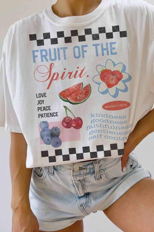 Fruit of the Spirit Oversized Graphic Tee