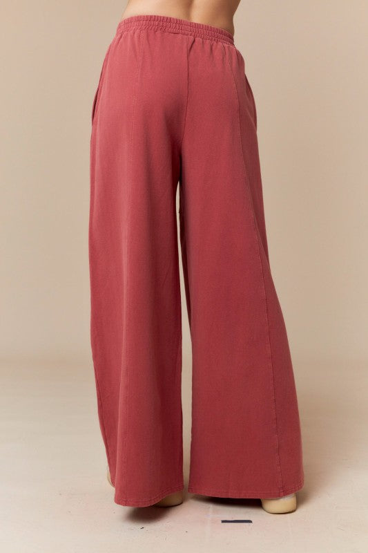 French Terry Ruffle Hem SET
