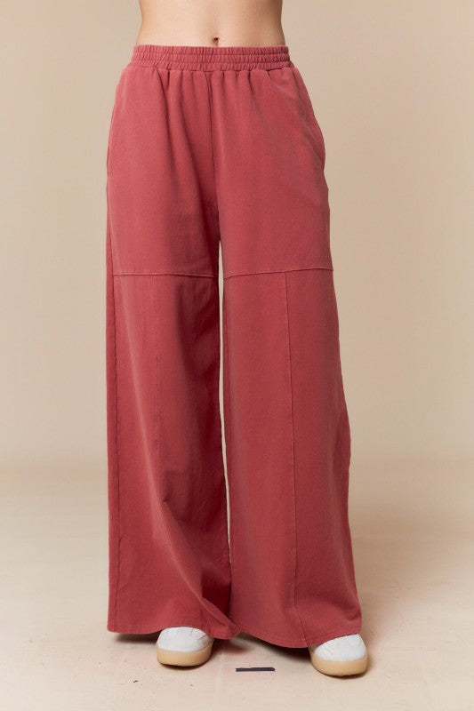 French Terry Ruffle Hem SET