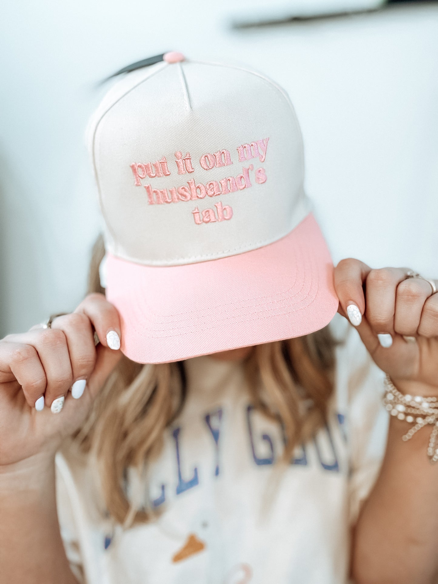 "Put it on my Husband’s Tab" Trucker Hat