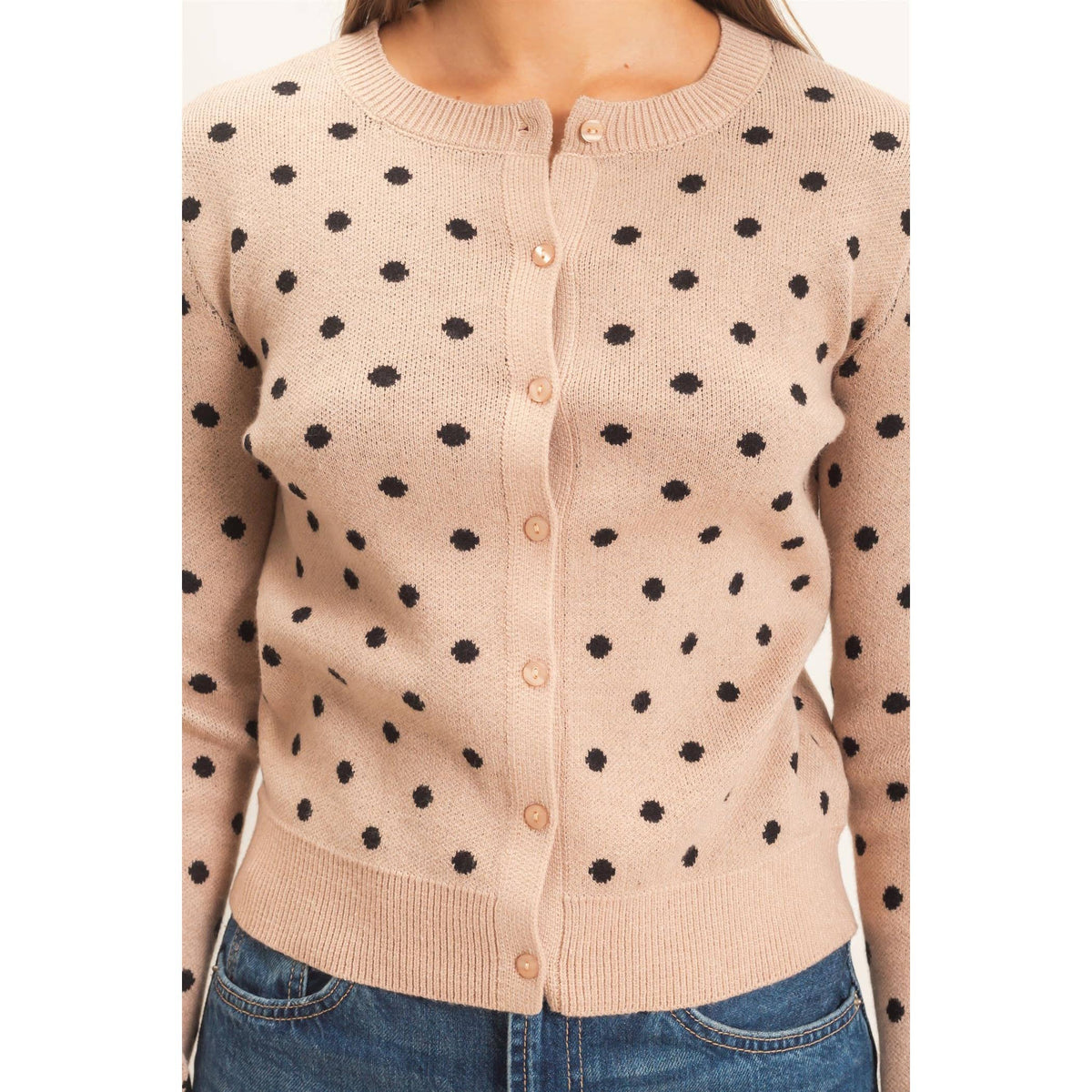 Polka Dot Cardigan