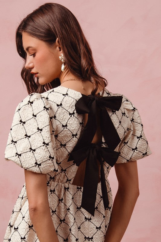 Jacquard Ribbon Daily Dress++ RUNS SMALL