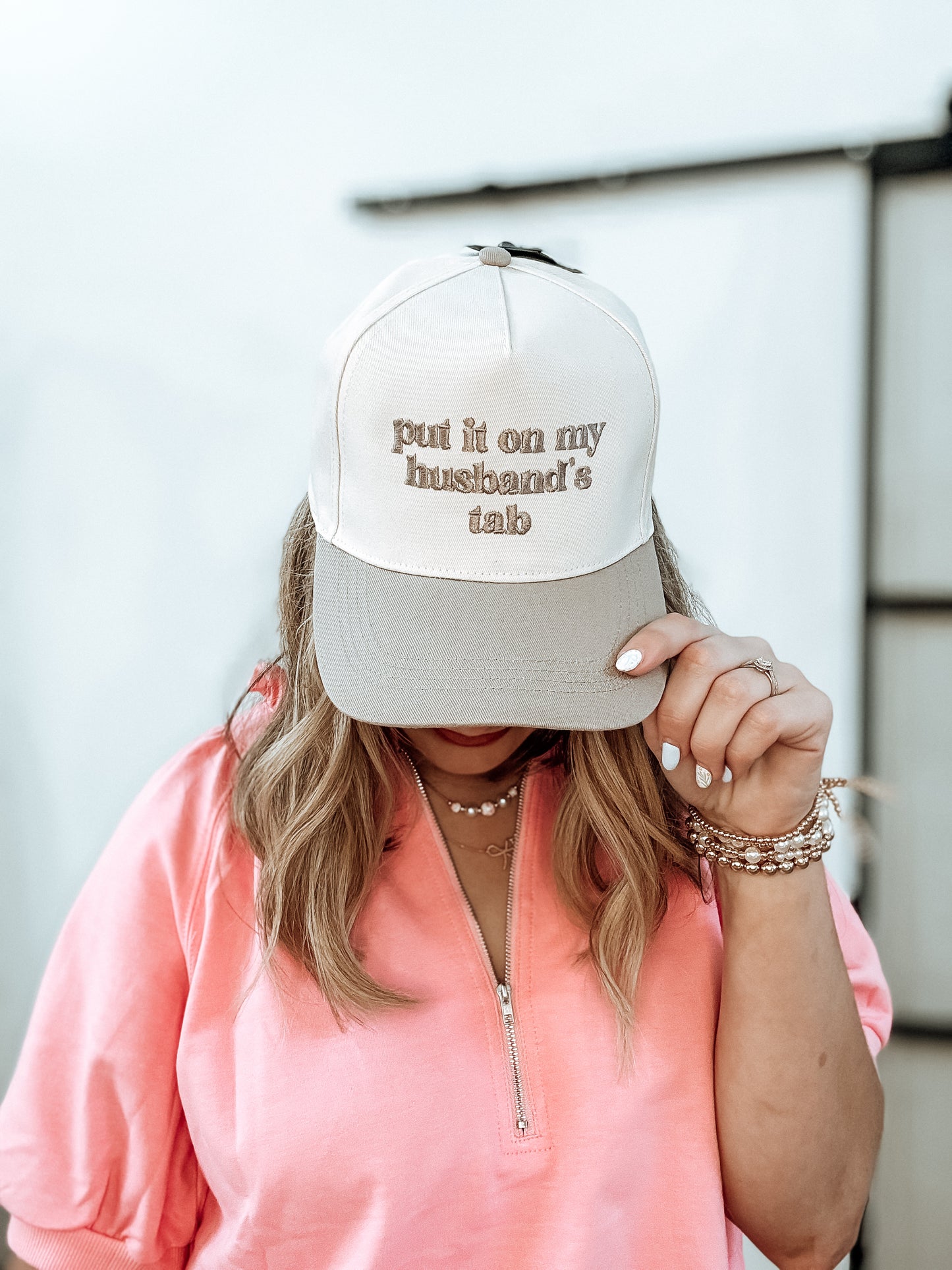 "Put it on my Husband’s Tab" Trucker Hat