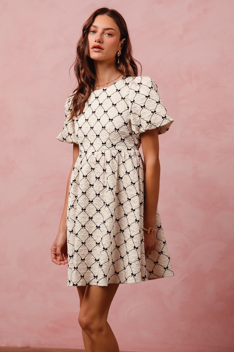 Jacquard Ribbon Daily Dress++ RUNS SMALL