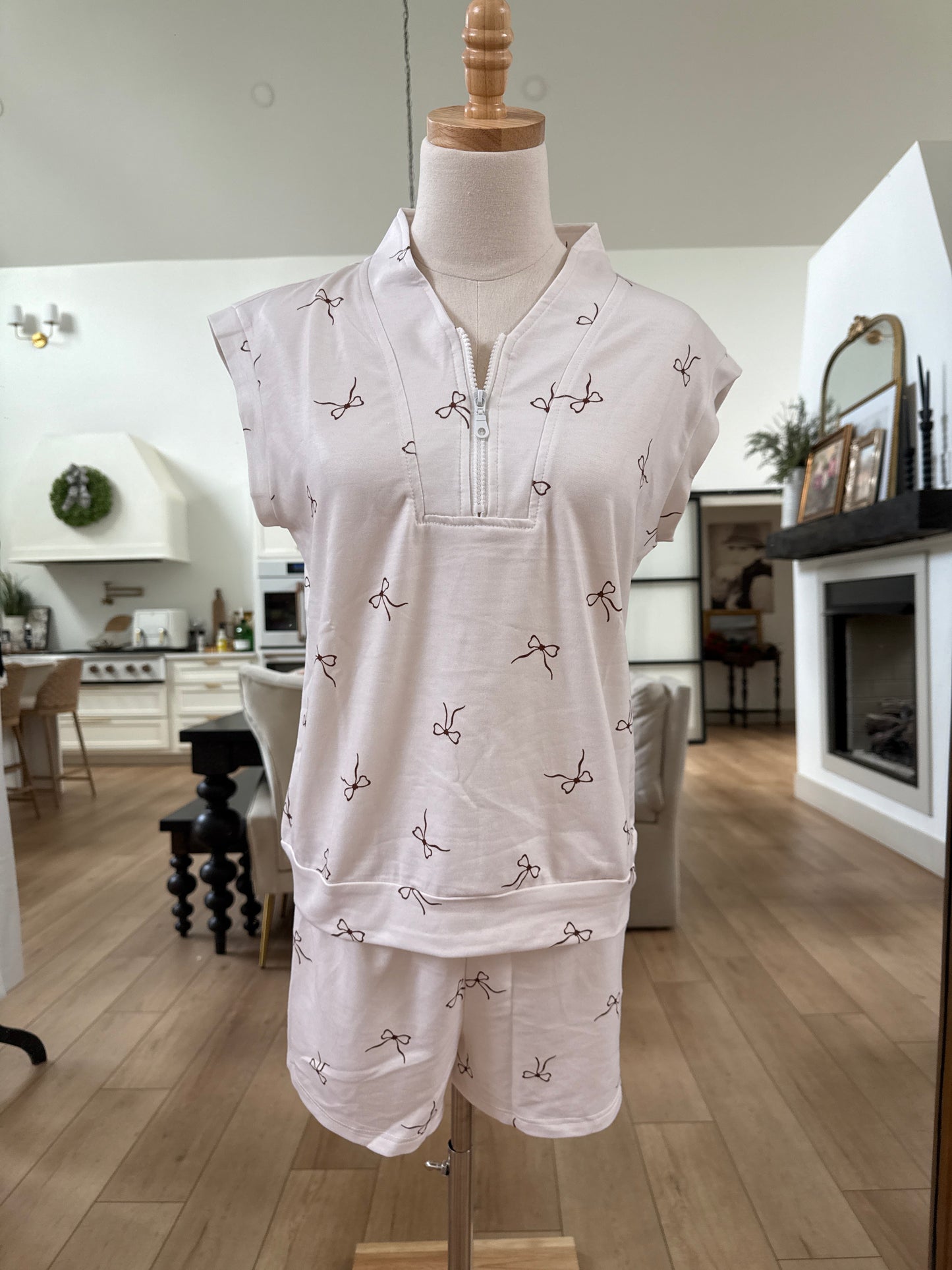 Bow Short Set