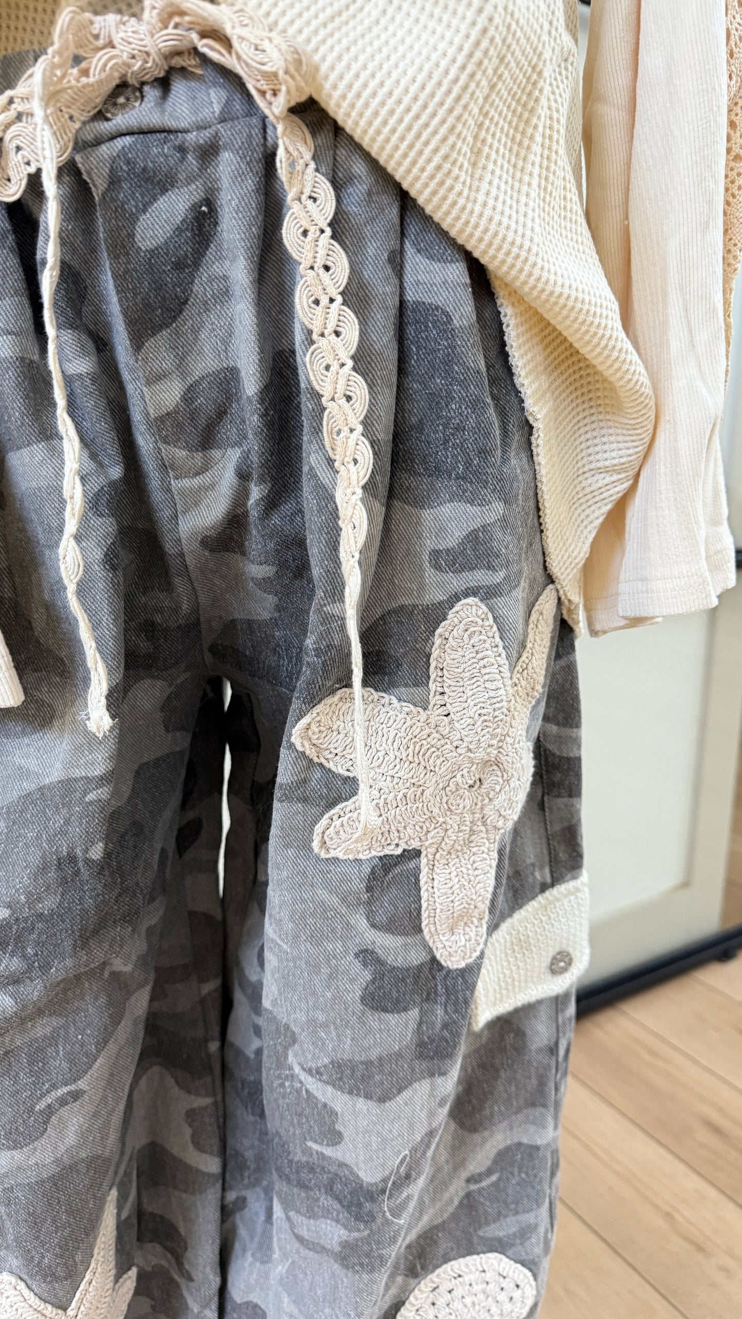 POL Grey Camo Pants