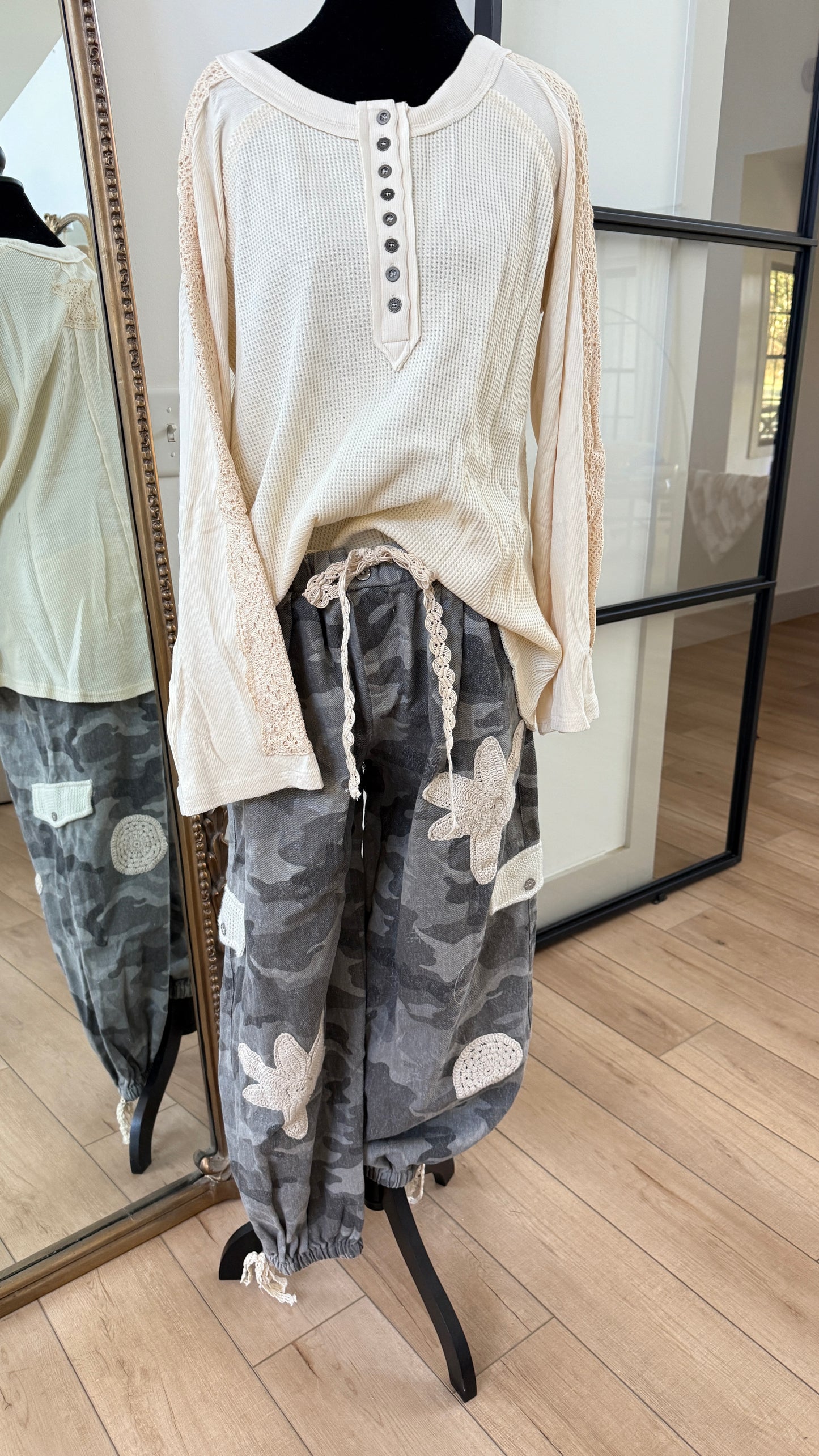 POL Grey Camo Pants