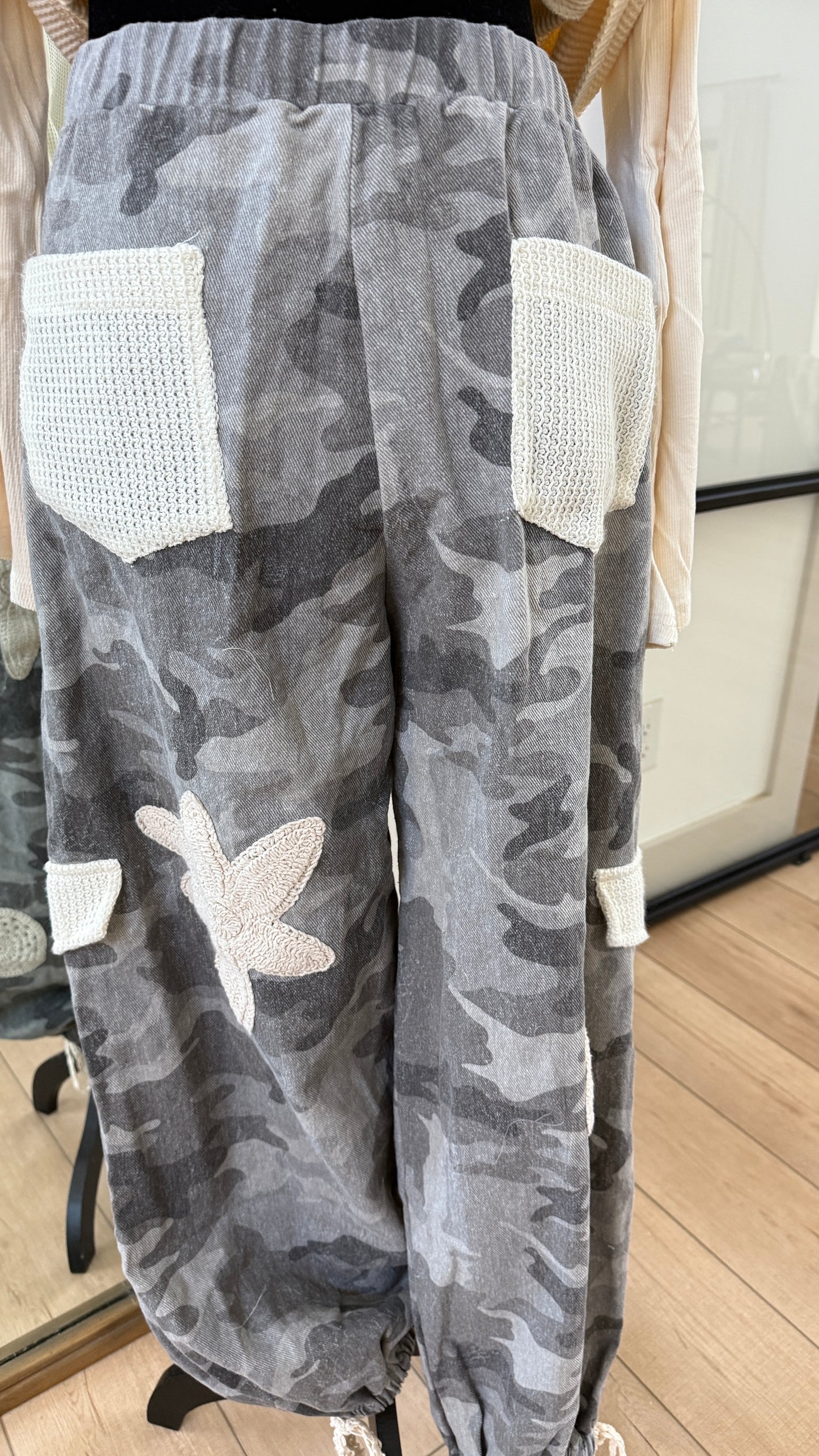 POL Grey Camo Pants