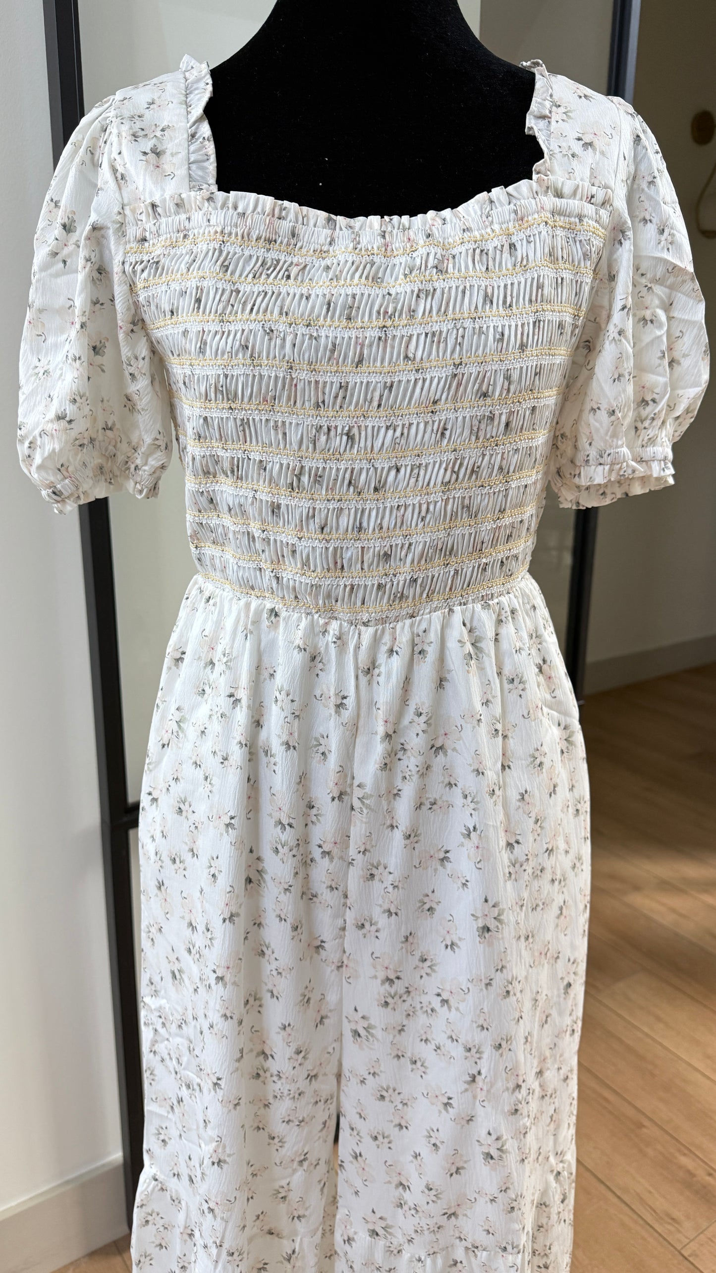 Ruffle Floral Romper
