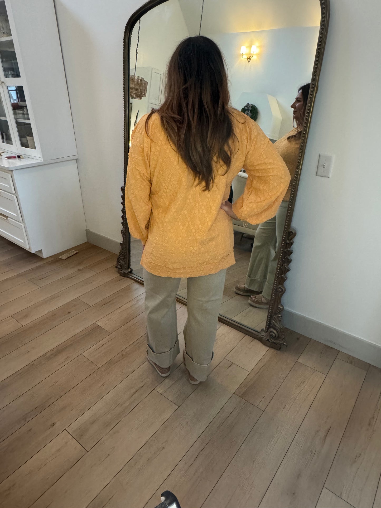 Lightweight Textured Oversized Tunic