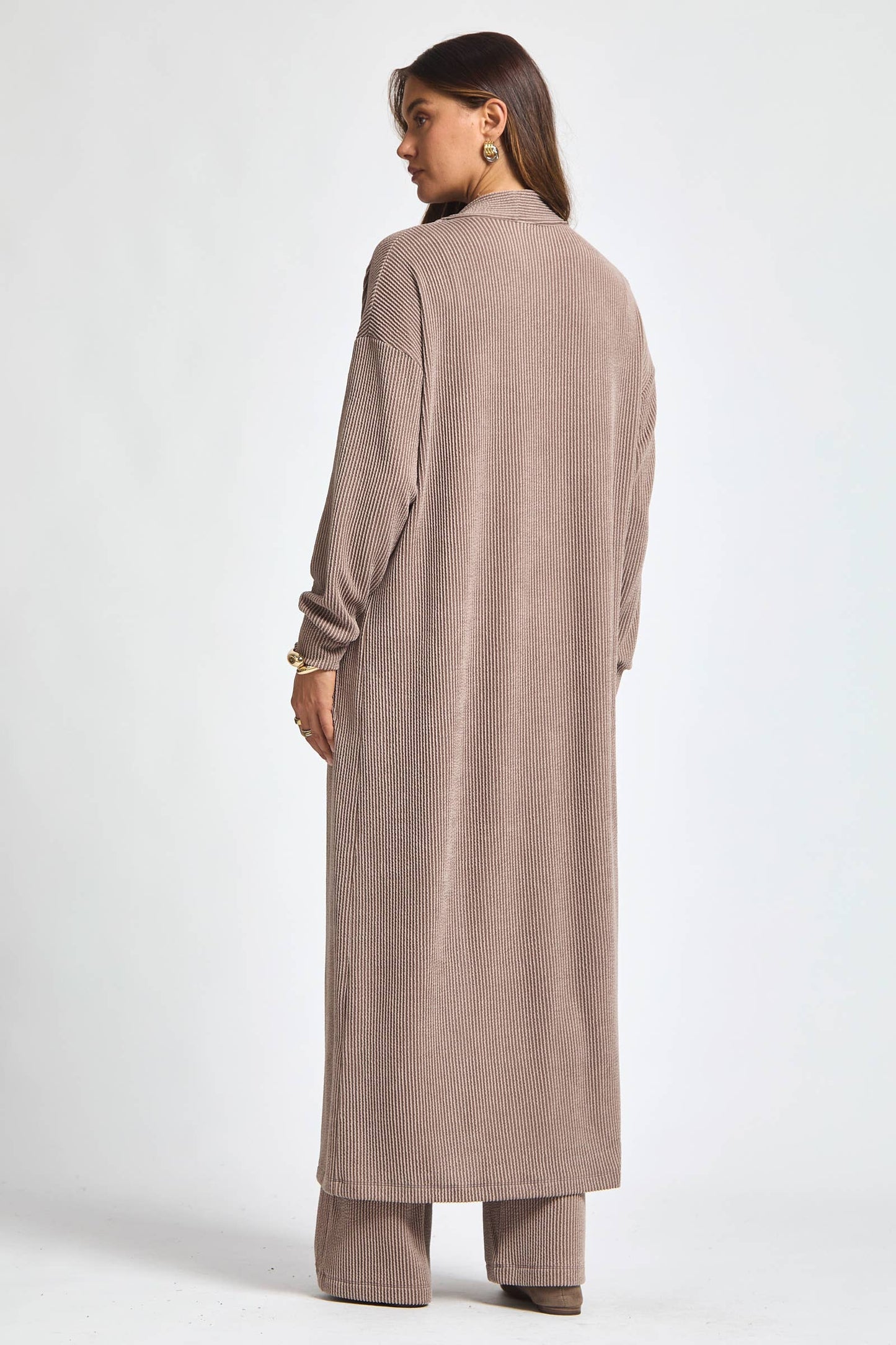 Longline Cardigan Set