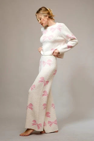 Cozy Sweater Set-White