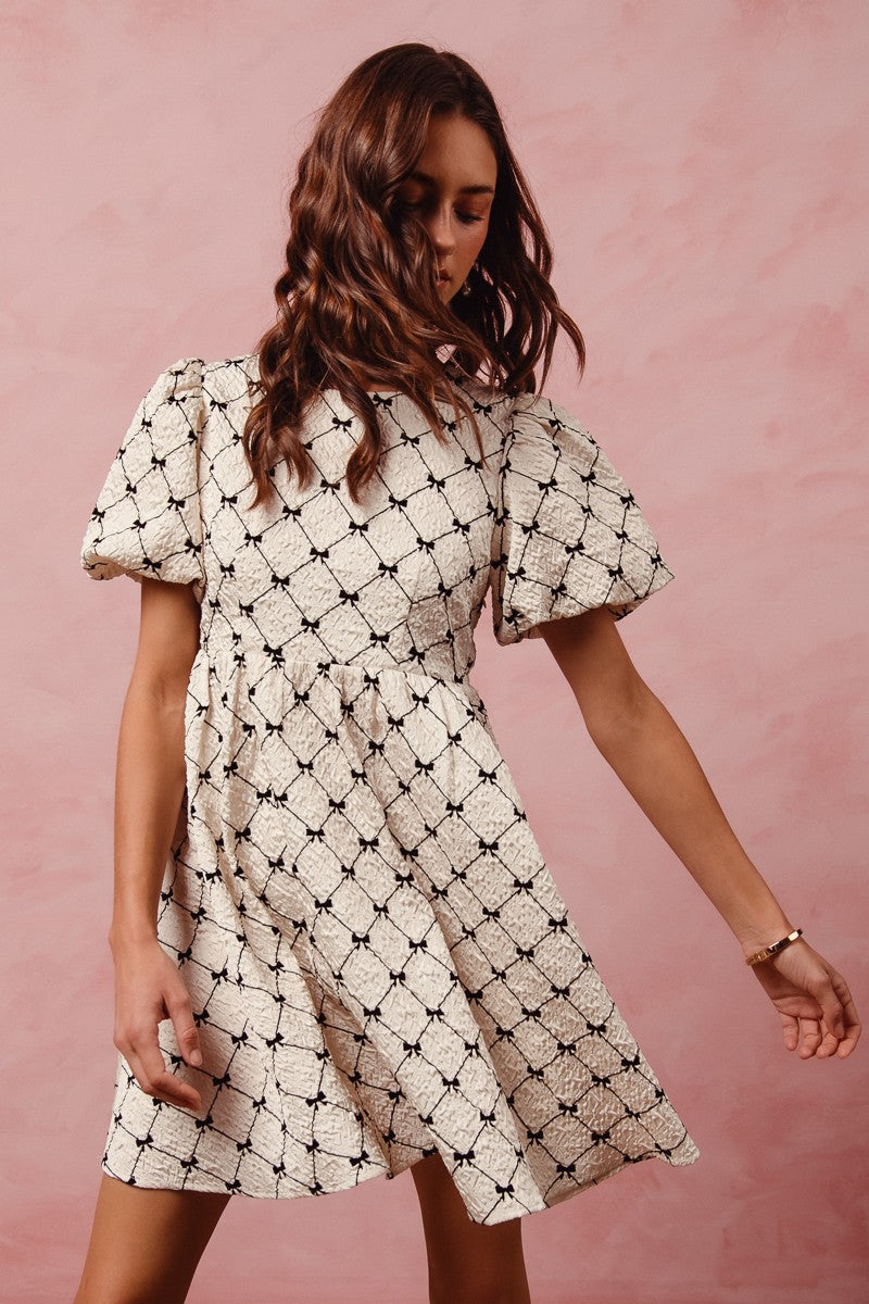 Jacquard Ribbon Daily Dress++ RUNS SMALL
