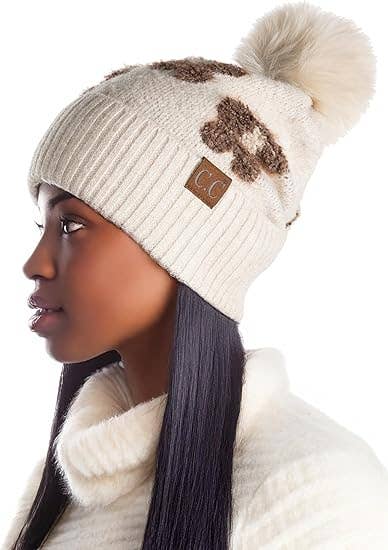 Daisy Chenille Beanie