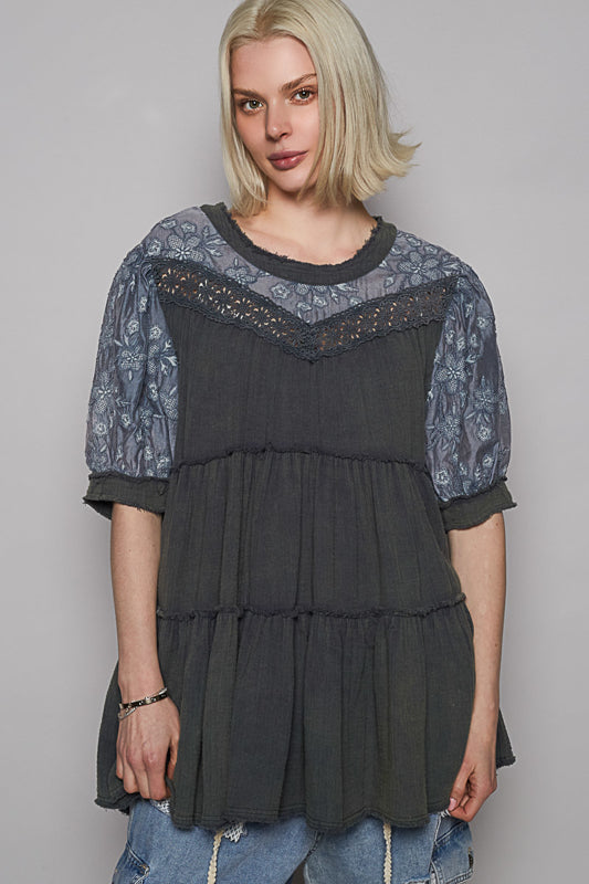 POL Embroidered Baby Doll-G