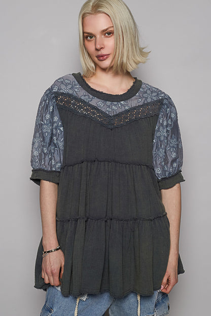 POL Embroidered Shirt-W