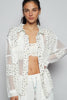 POL Floral Shirt Jacket