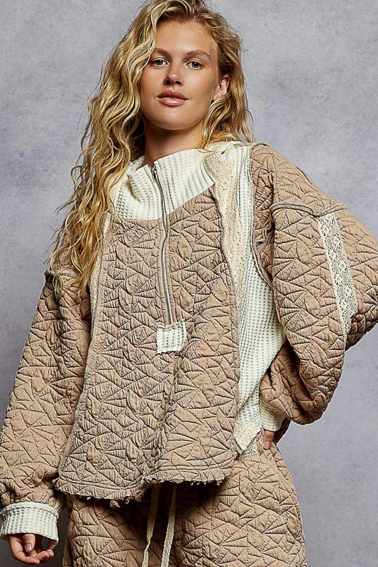 POL Quilted Hoodie