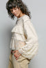 POL Ruffle & Gauze Shirt