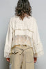 POL Ruffle & Gauze Shirt