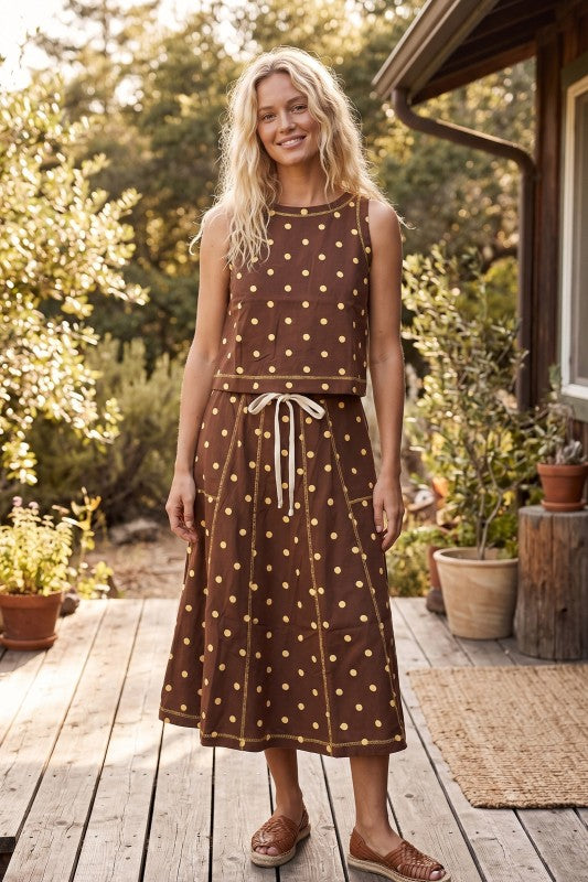 Tank and Midi Skirt