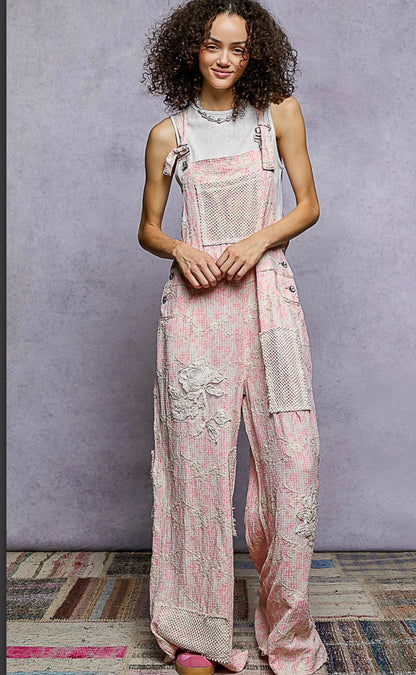 POL Pink OR Indigo Overalls