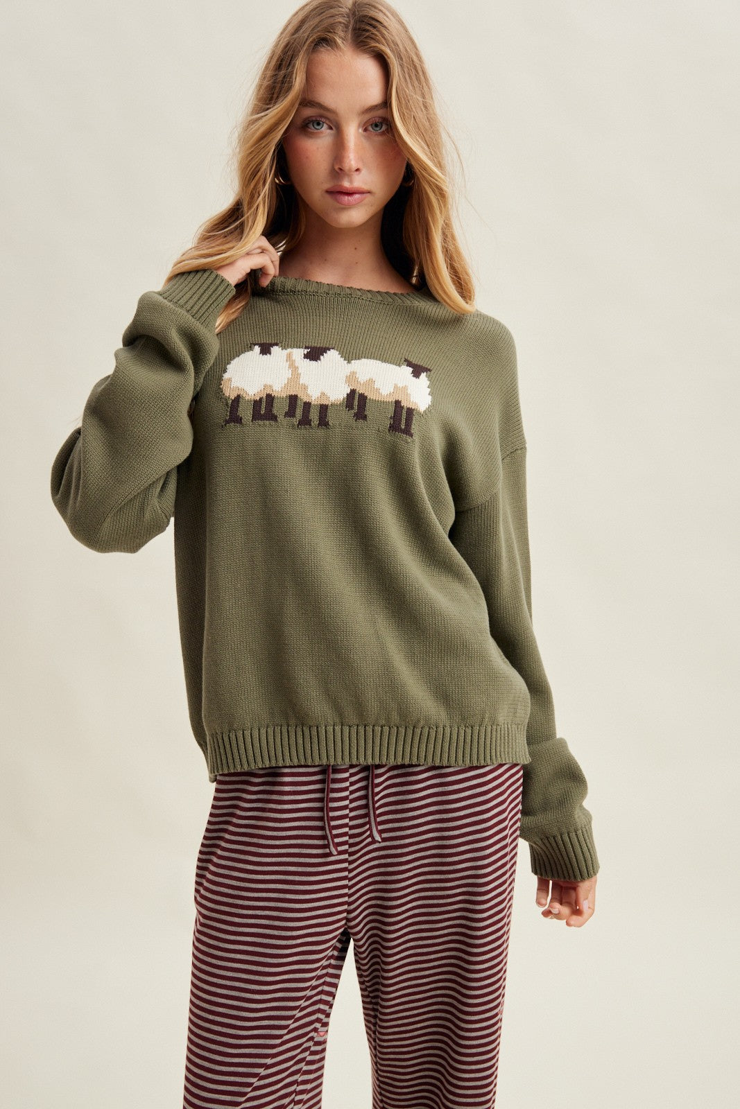 Sheep Crew Neck