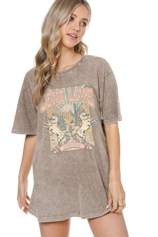 Long Live Cowgirls Tee