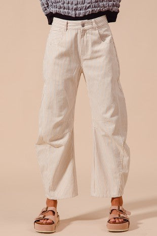 MidRise Barrel Stripe