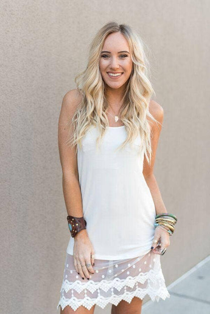 Layering Love Lace Slip