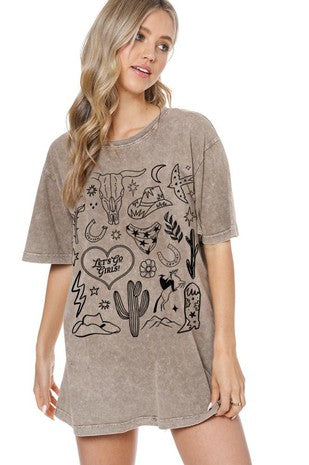 Cowgirl Elements T-Mocha