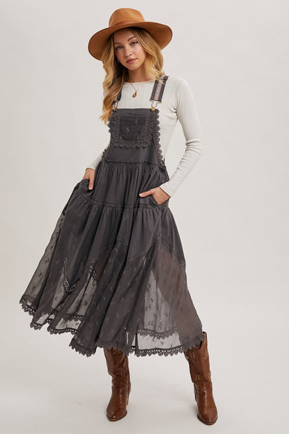Tulle Bib Maxi