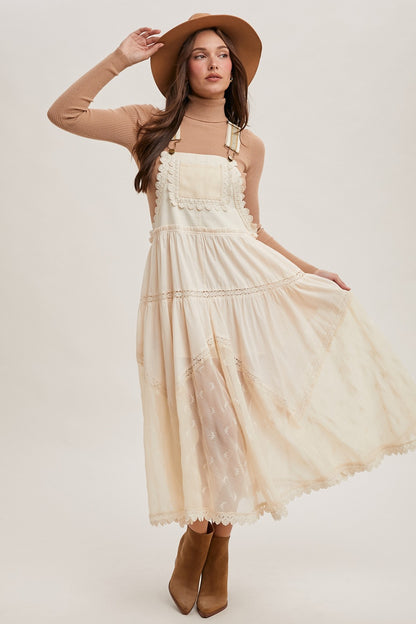 Tulle Bib Maxi