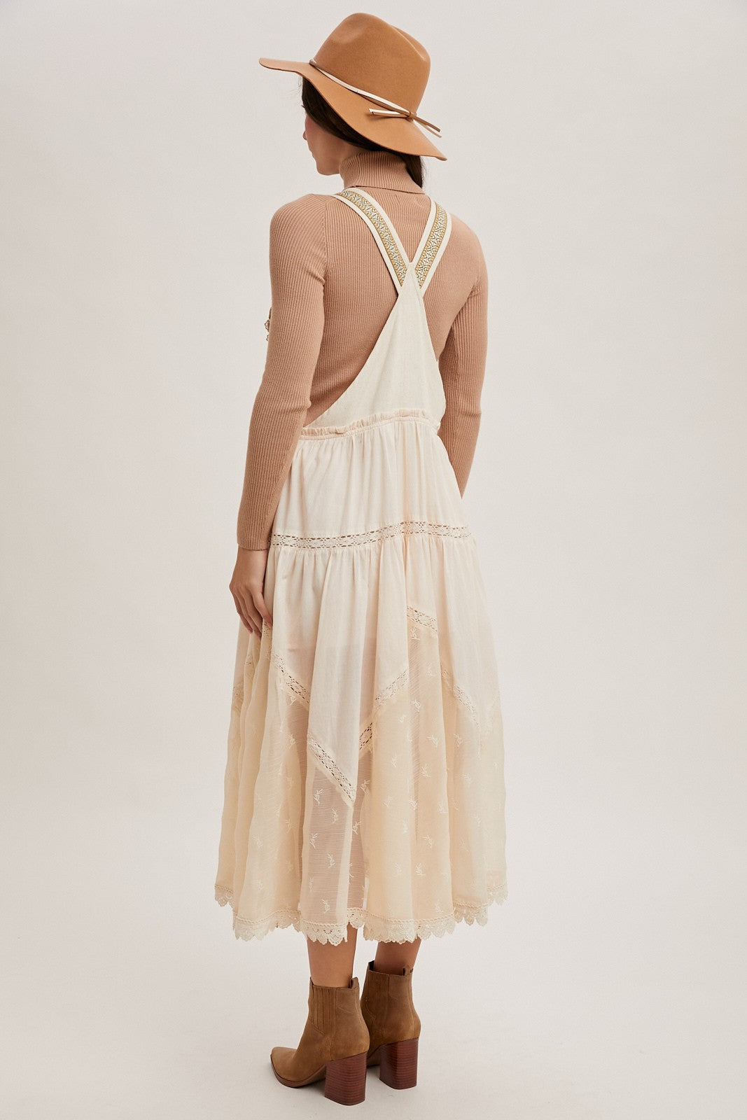 Tulle Bib Maxi