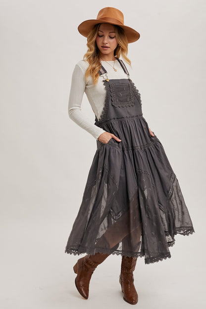 Tulle Bib Maxi
