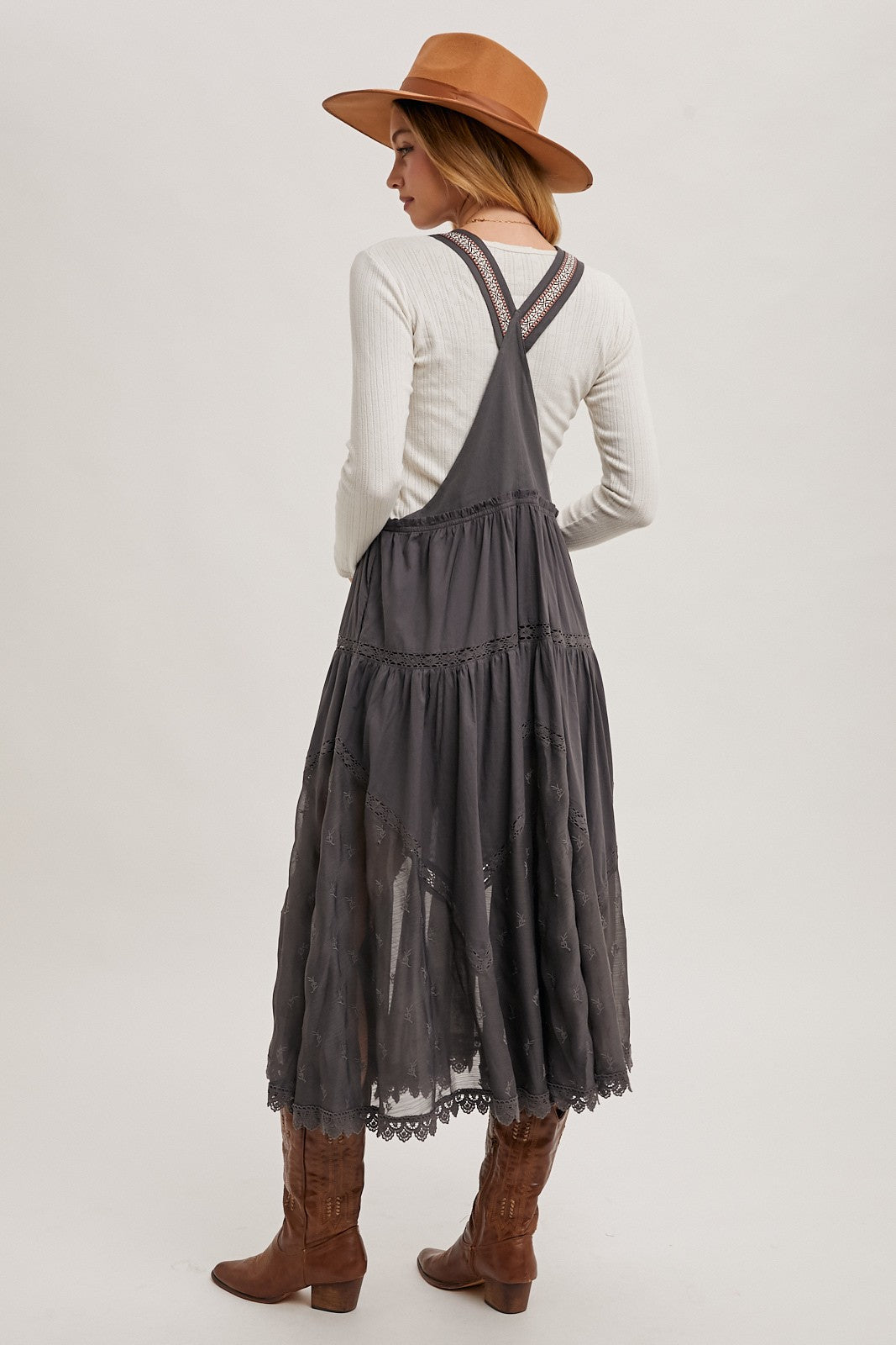 Tulle Bib Maxi