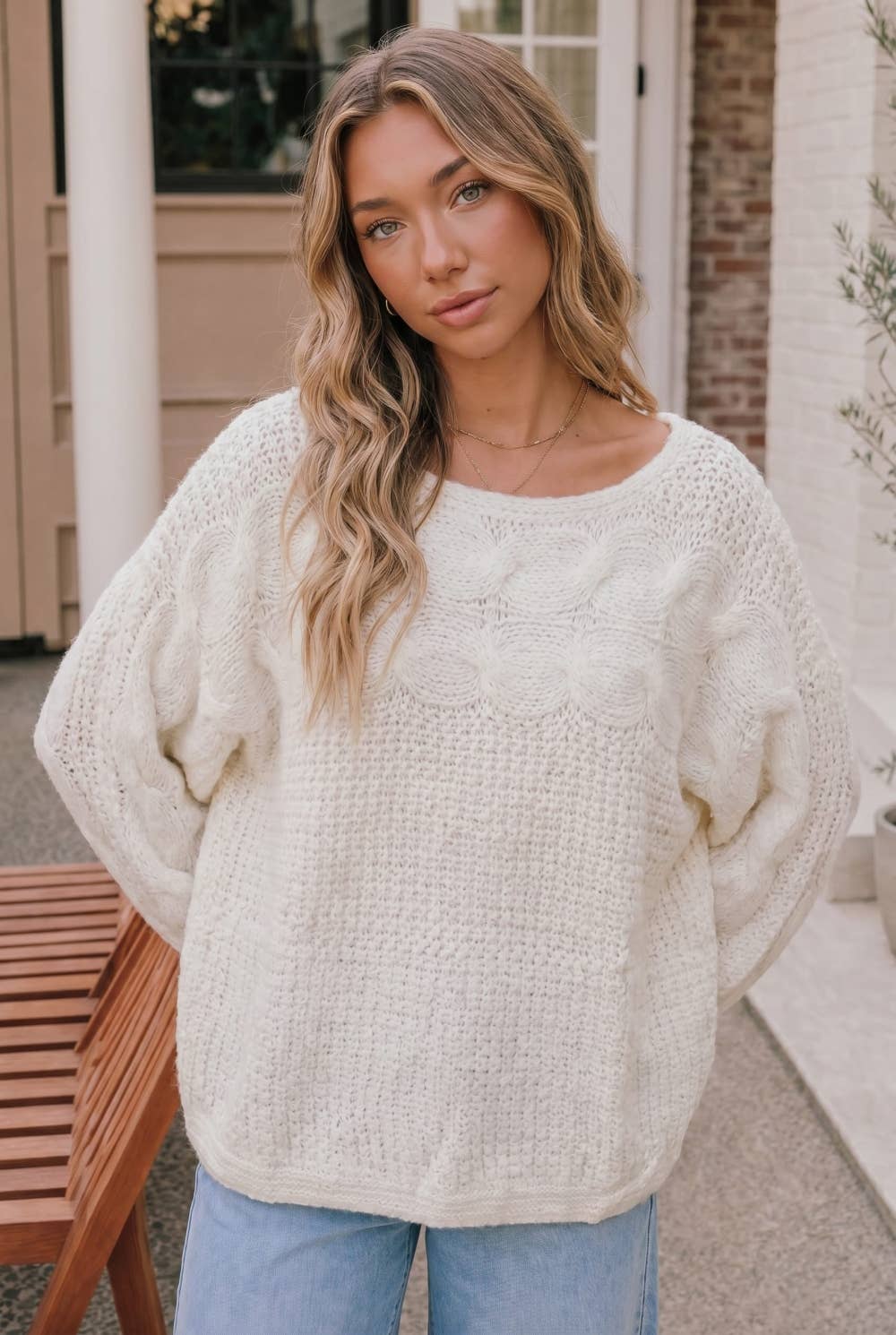 Cozy Cable Knit Sweater