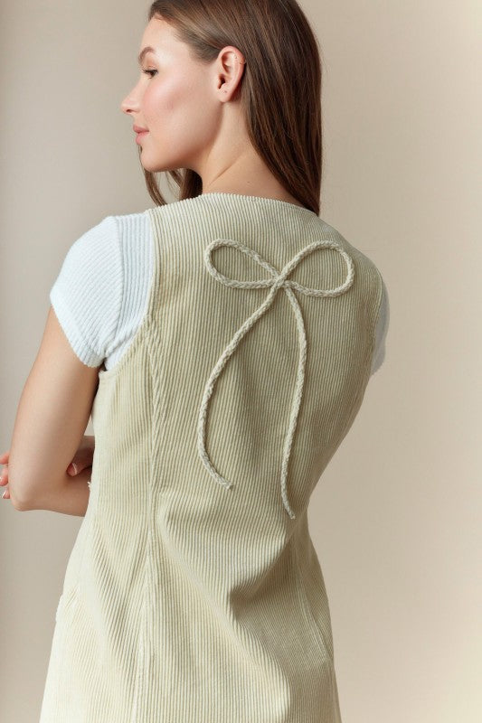 Corduroy Vest/Dress C