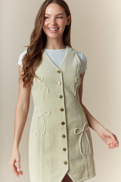 Corduroy Vest/Dress C
