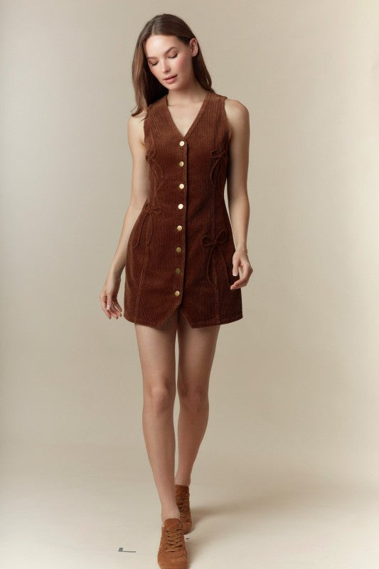 Corduroy Vest/Dress B