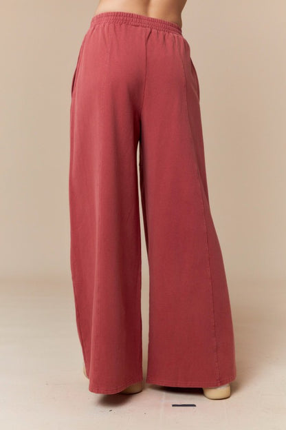 French Terry Ruffle Hem SET