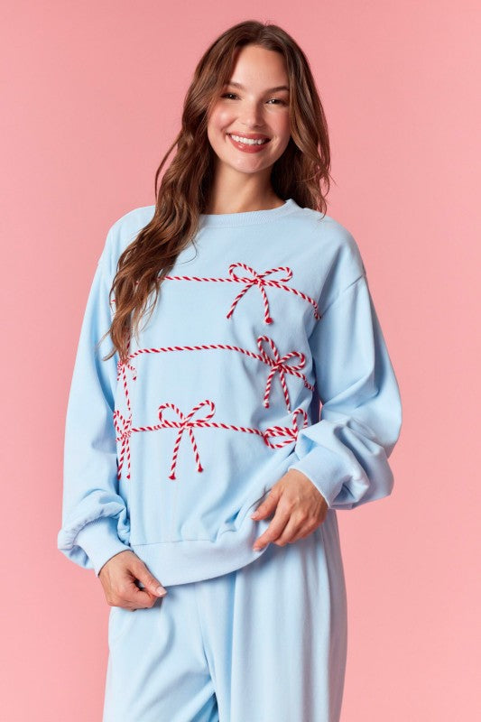 Juego de cordón con lazo para las fiestas