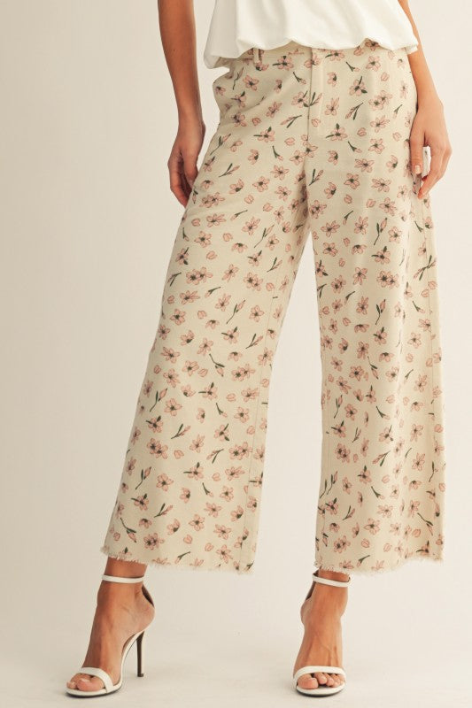 Floral Soft Trousers