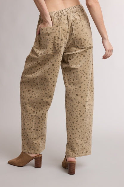 Floral Print Barrels